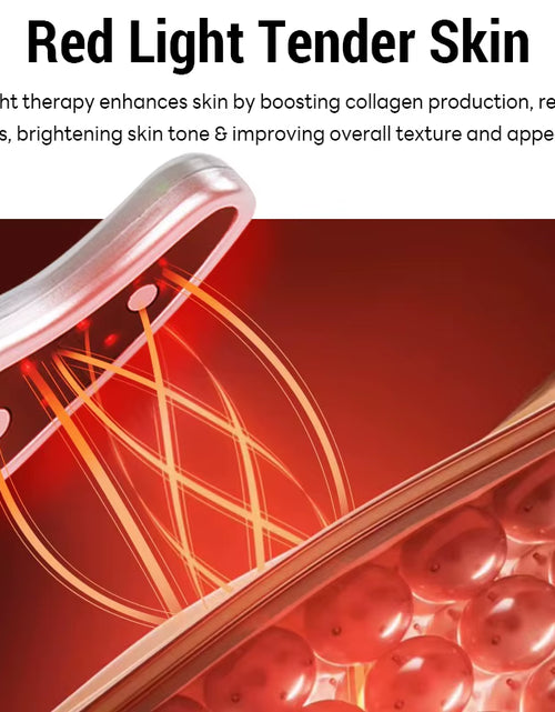 Load image into Gallery viewer, Led Red Light Eye Care Therapy EMS Pulse Micro-Current Device Eye Massager to Relieve Fatigue for Treatment under Eye Wrinkle
