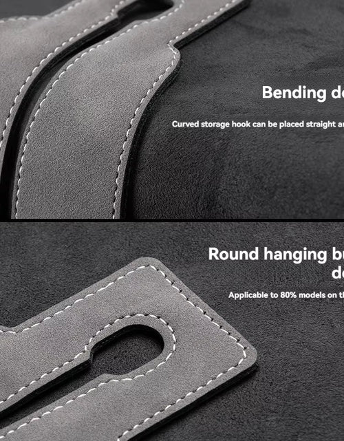 Load image into Gallery viewer, Suede Double Hook Rear Seat Backrest Hook Car Interior Organizer Accessories for Changan CS35 plus CS55 plus CS75 plus Eado
