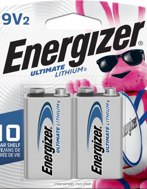 Load image into Gallery viewer, 9V Batteries, Ultimate Lithium, Original Version, 2 Count
