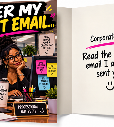 Per My Last Email – Funny Sarcastic Office Coworker Card